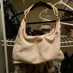 Cream authentic discontinued Tod’s purse